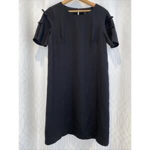 Ann Taylor Women's 4 Little Black Dress Sheath Knee Length NWT $129 retail